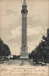 Water Tower (New) St. Louis, MO Postcard Postcard Postcard