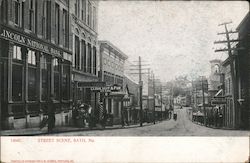 Street Scene Postcard