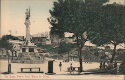 Plaza de Colon Postcard