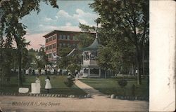 King Square Whitefield, NH Postcard Postcard Postcard