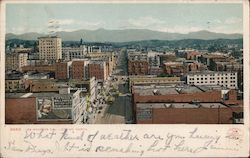 City view, looking North Postcard