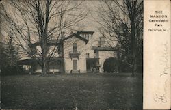 The Mansion Cadwalader Park Trenton, NJ Postcard Postcard Postcard
