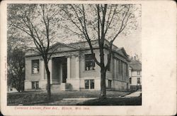 Carnegie Library Berlin, WI Postcard Postcard Postcard