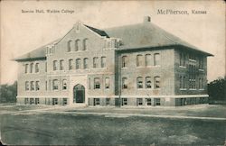 Science Hall, Walden College Postcard