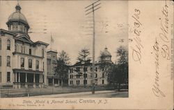 State, Model & Normal School Trenton, NJ Postcard Postcard Postcard