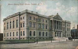 Mercer County Court House Postcard