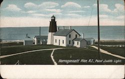 Point Judith Light Postcard