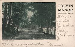 Croquet Grounds, Colvin Manor Buchanan, MI Postcard Postcard Postcard