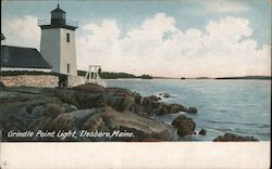 Grindle Point Light Islesboro, ME Postcard Postcard Postcard