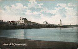 Fort Point Light New Castle, NH Postcard Postcard Postcard