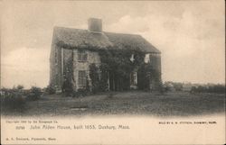 John Alden House - Duxbury, Massachusetts Postcard