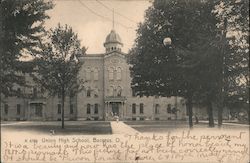 Union High School - Bucyrus, Ohio Postcard