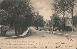 West Wayne Avenue Pennsylvania Postcard Postcard Postcard