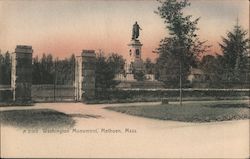 Washington Monument Methuen, MA Postcard Postcard Postcard