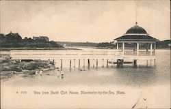 View from Yacht Club House Manchester, MA Postcard Postcard Postcard