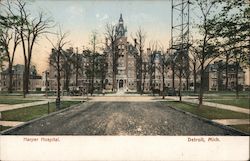 Harper Hospital Postcard