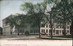 Home Office and Auditorium, Northwestern National Life Insurance Co. Postcard