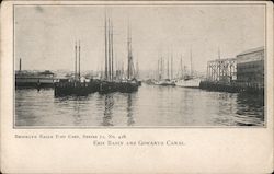 Waterfront at Erie Basin and Gowanus Canal Brooklyn, NY Postcard Postcard Postcard