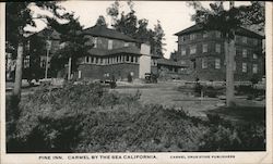 View of Pine Inn Carmel-By-The-Sea, CA Postcard Postcard Postcard