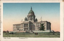 State House Postcard