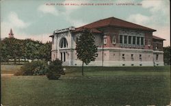 Eliza Fowler Hall, Purdue University Postcard