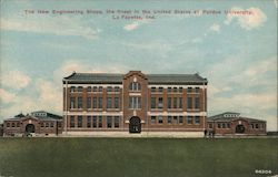 The New Engineering Shops Lafayette, IN Postcard Postcard Postcard