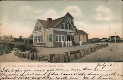 U.S. Life Saving Station Hampton Beach, NH Postcard Postcard Postcard