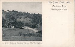 A New England Hillside, Barnes Hill Postcard