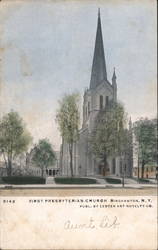 First Presbyterian Church Binghamton, NY Postcard Postcard Postcard