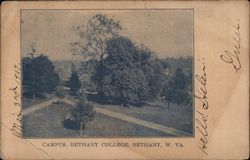 Bethany College Campus Postcard