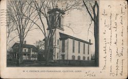 M. C. Church and Parsonage Postcard