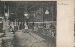 Carpet Department Postcard