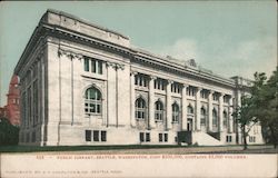 Public Library Postcard