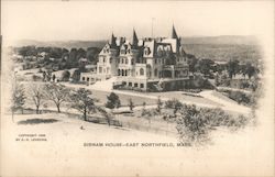 View of Birnam House East Northfield, MA Postcard Postcard Postcard