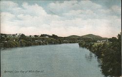 Connecticut River at White River Junction Postcard