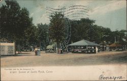 Scene at Savin Rock, Conn Connecticut Postcard Postcard Postcard