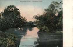 Willimantic River Postcard