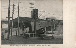 Old Toll Bridge at Hartford Postcard