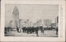 Ruins of 4th and Market Streets After Earthquake and Fire Postcard