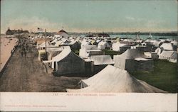 Tent City Coronado, CA Postcard Postcard Postcard