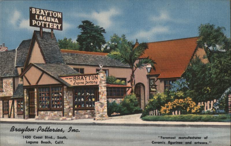 Brayton Potteries, Inc. Laguna Beach California