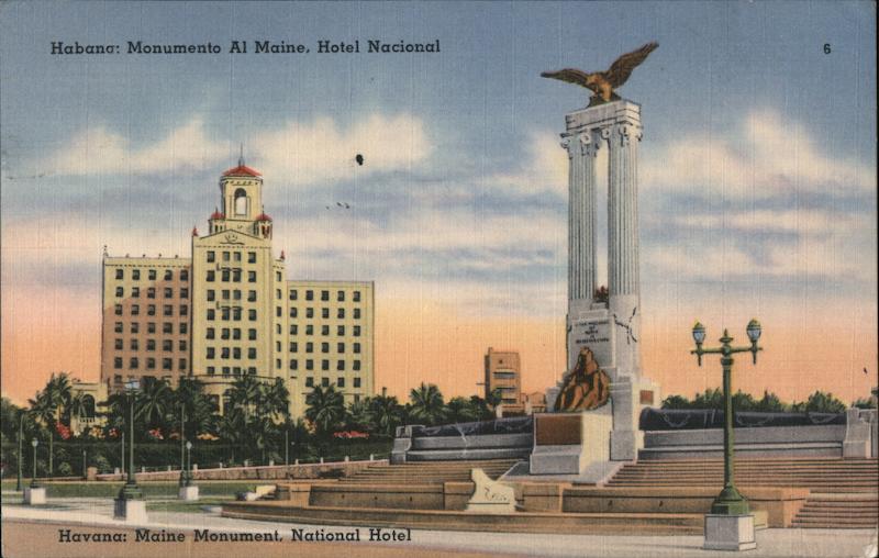 Maine Monument - National Hotel Havana Cuba
