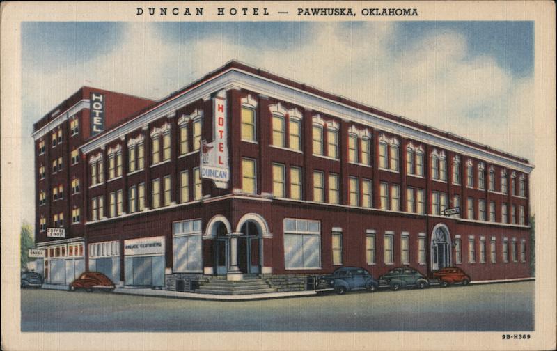 Duncan Hotel Pawhuska Oklahoma