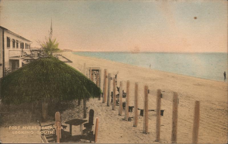 Fort Myers Beach Looking South Florida