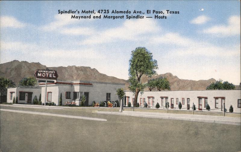 Spindler's Motel El Paso Texas