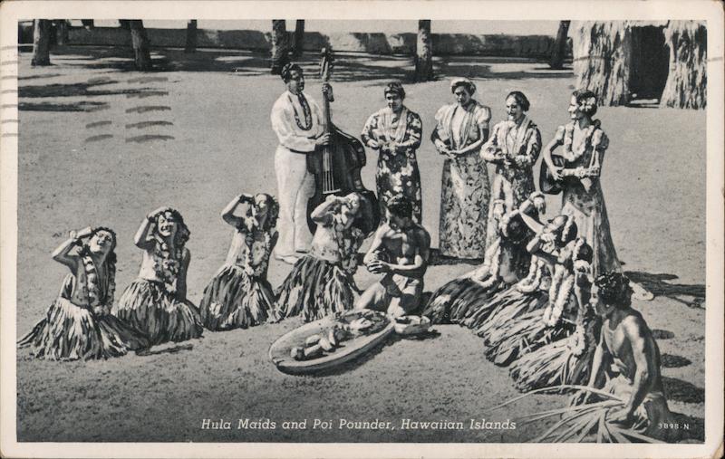 Hula Maids and Poi Pounder Hawaii