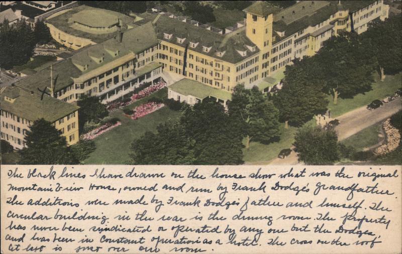 Mountain View House, in the White Mountains Whitefield New Hampshire