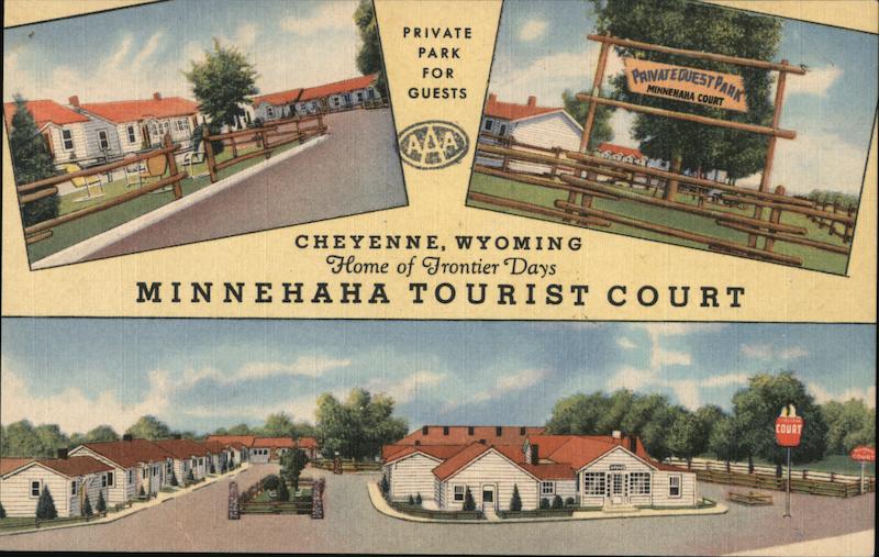 Minnehana Tourist Court Cheyenne Wyoming