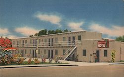 Sanborn Motel Postcard