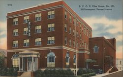 B.P.O.E. Elks Home No. 173 Postcard